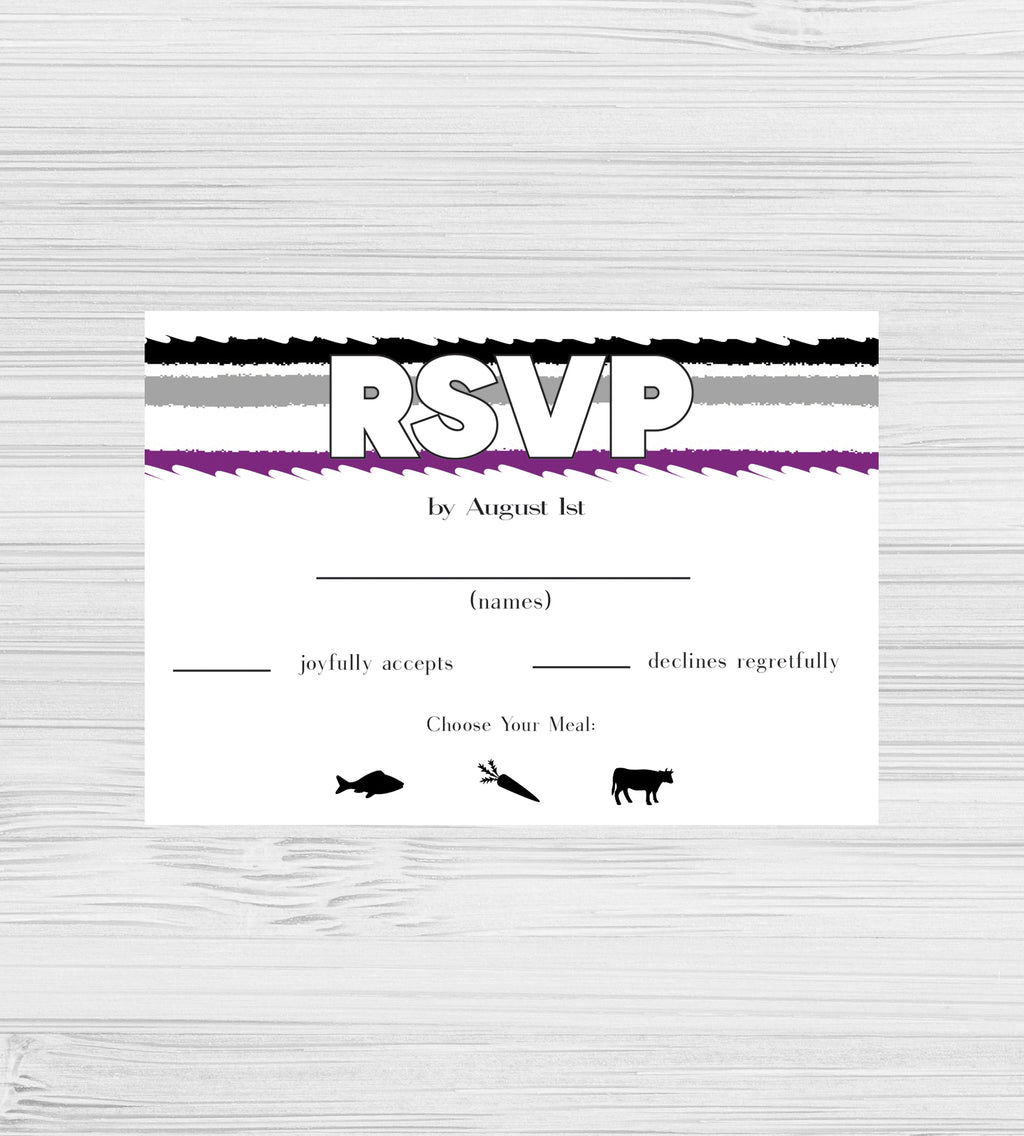 NEW -  Asexual Tear RSVP
