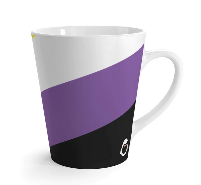 LGBTQ+ Nonbinary Pride Flag Coffee Mug