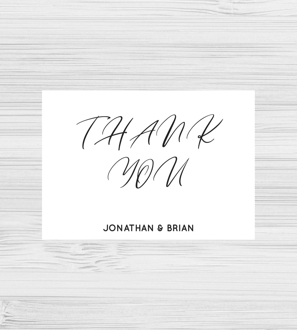 NEW -  Simple Elegance Thank You Cards