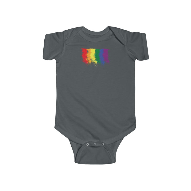 Rainbow Scribble Infant Bodysuit