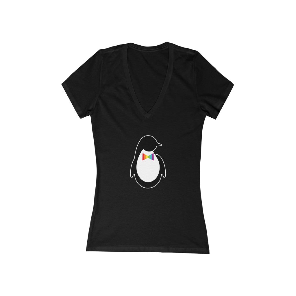 Dash of Pride Penguin V-Neck Tee