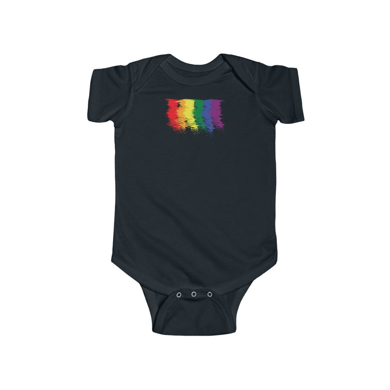 Rainbow Scribble Infant Bodysuit