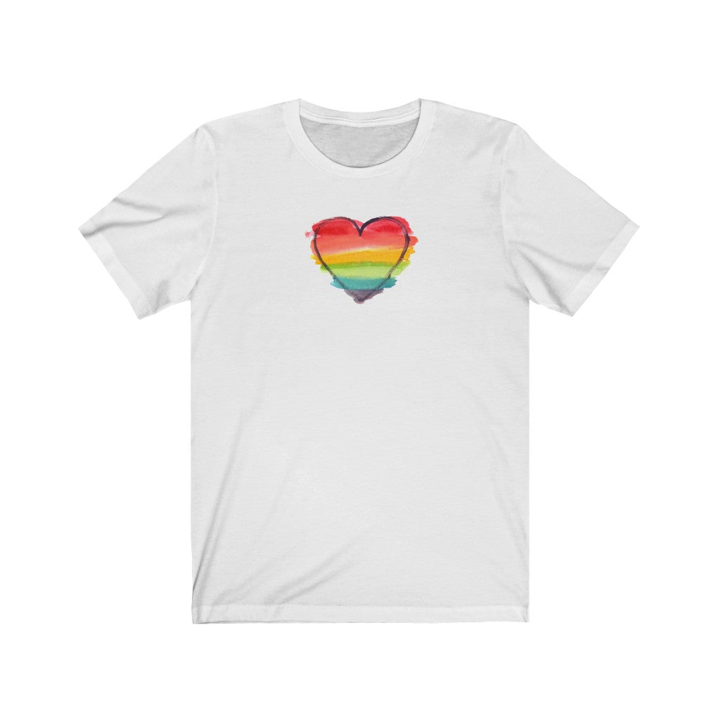 Rainbow Heart Pride Shirt