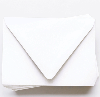 stack of white envelopes