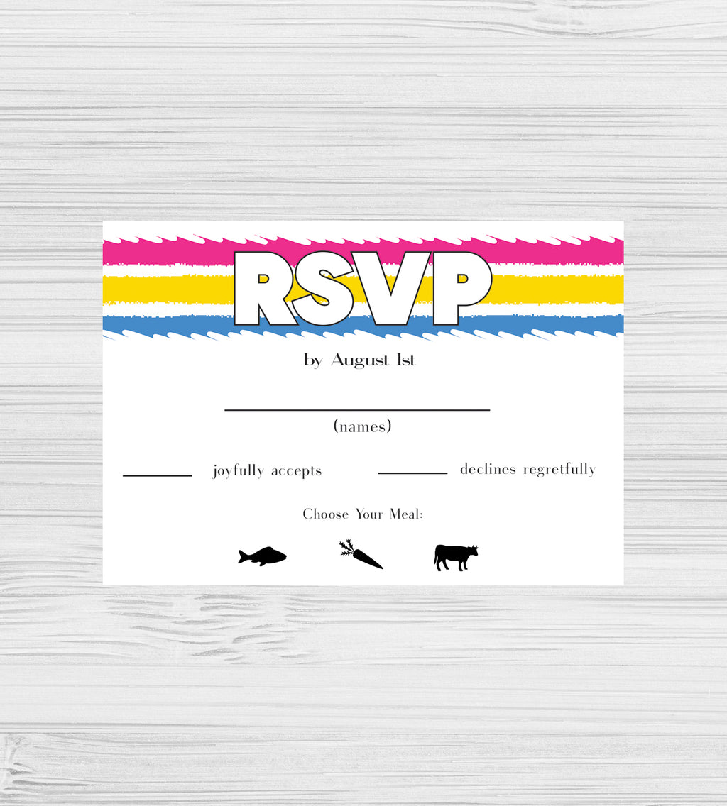 NEW -  Pansexual Tear RSVP
