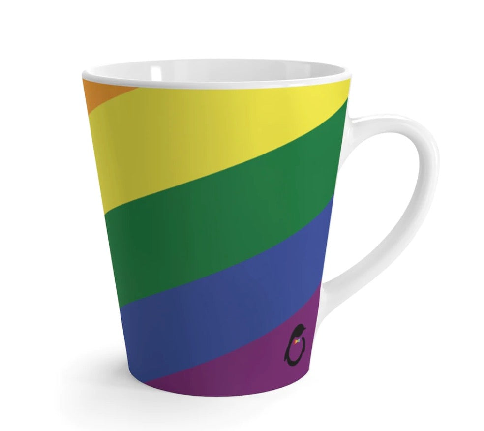 LGBTQ+ Rainbow Pride Flag Coffee Mug