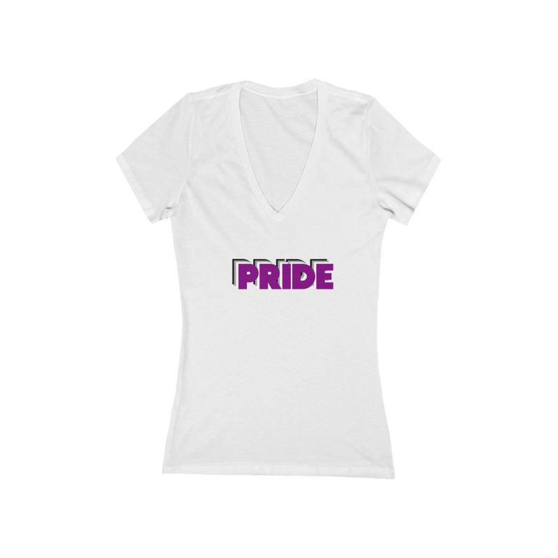 Asexual Pride Deep V-Neck T-shirt