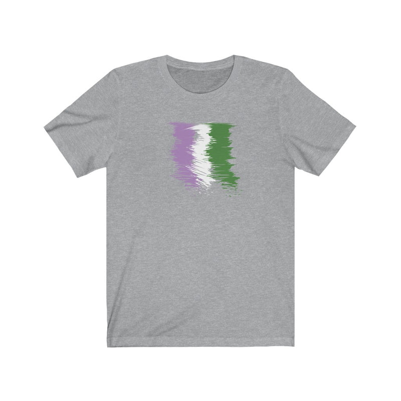 Genderqueer Scribble Pride Tee