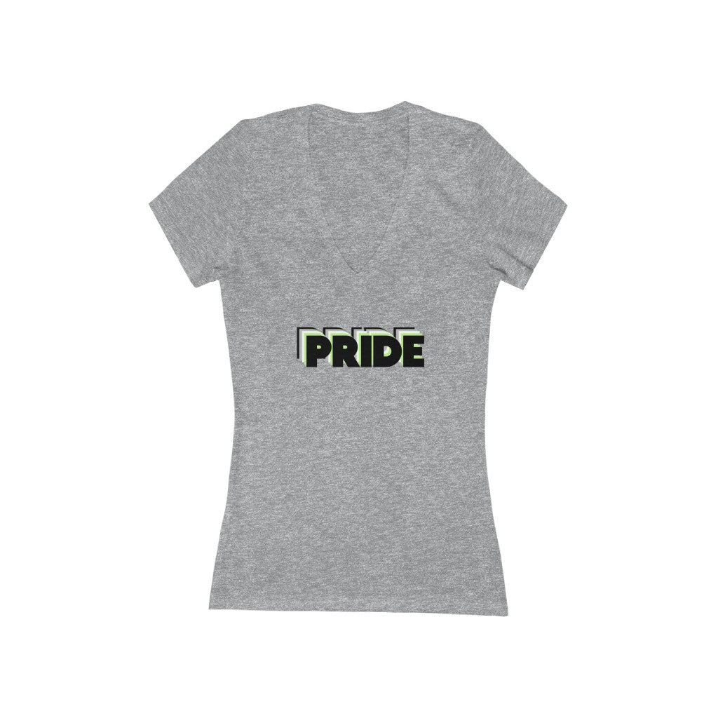 Agender Pride Deep V-Neck T-shirt