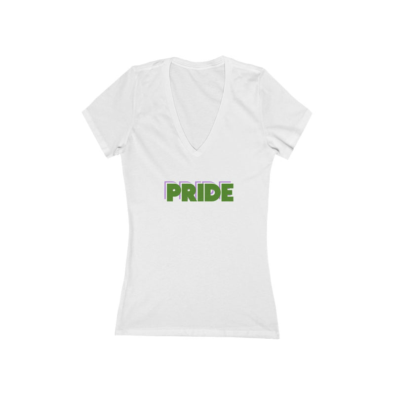 Genderqueer Pride Deep V-Neck T-shirt
