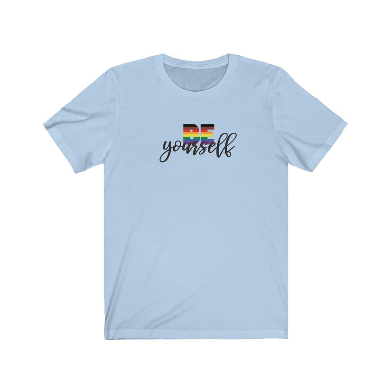 BE Yourself Rainbow Pride Shirt